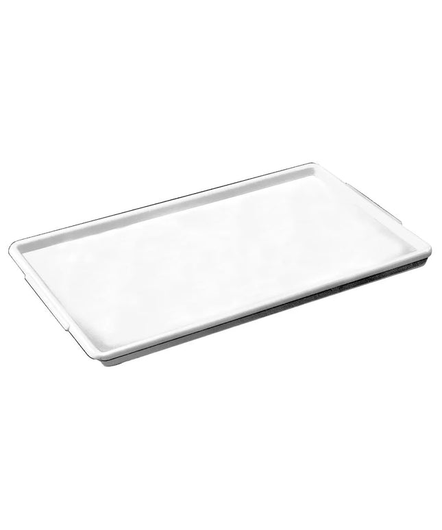 Khay Phục Vụ Chữ Nhật Channel P1030-W 26.7x76.2 cm Nhựa Styrene Trắng
