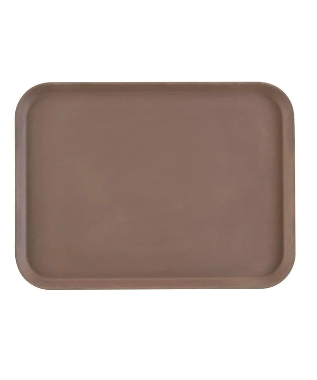 Khay Phục Vụ Chữ Nhật Chống Trượt Cambro 1216CT138 30.5x42.2 cm - Sợi Thủy Tinh, Màu Tavern Tan