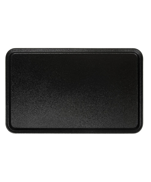 Khay Phục Vụ Chữ Nhật Griptite™ 2 Carlisle 3253GR2004 53.3 x 33 cm, Fiberglass, Màu Đen