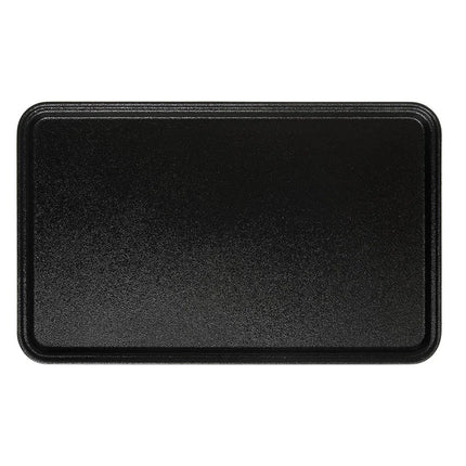 Khay Phục Vụ Chữ Nhật Griptite™ 2 Carlisle 3253GR2004 53.3 x 33 cm, Sợi Thủy Tinh, Đen