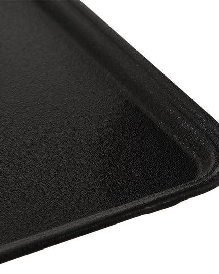 Khay Phục Vụ Chữ Nhật Griptite™ 2 Carlisle 3253GR2004 53.3 x 33 cm, Sợi Thủy Tinh, Đen