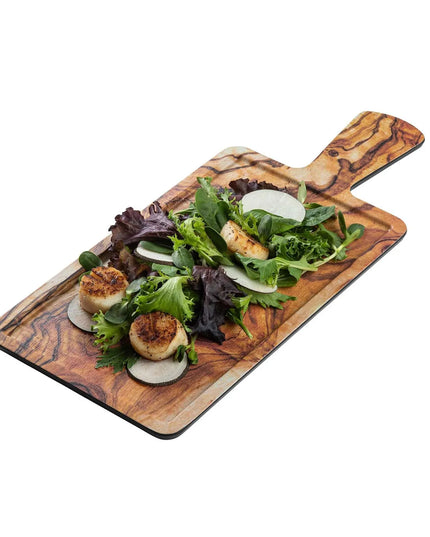 Khay Phục Vụ Chữ Nhật Tablecraft 11182 30.5 x 17.8 cm, Melamine, Vân Gỗ Olive