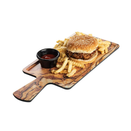 Khay Phục Vụ Chữ Nhật Tablecraft 11182 30.5 x 17.8 cm, Melamine, Vân Gỗ Olive