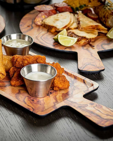 Khay Phục Vụ Chữ Nhật Tablecraft 11182 30.5 x 17.8 cm, Melamine, Vân Gỗ Olive