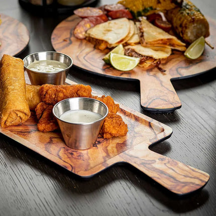 Khay Phục Vụ Chữ Nhật Tablecraft 11182 30.5 x 17.8 cm, Melamine, Vân Gỗ Olive