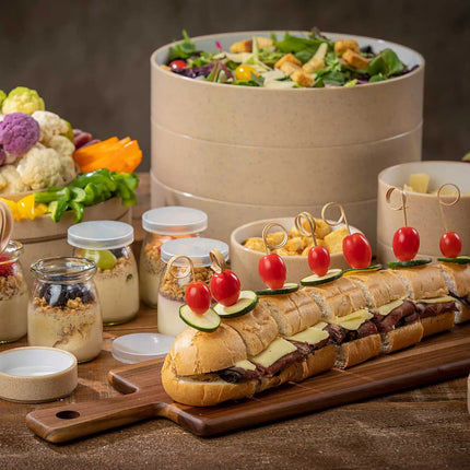 Khay Phục Vụ Chữ Nhật Tablecraft 11292 51 x 15 cm, Gỗ Keo