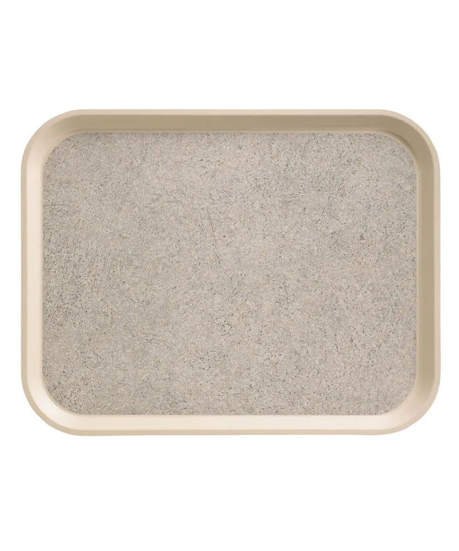 Khay Phục Vụ Chữ Nhật Versa Camtray Cambro 1520VC380 38.1 x 50.8 cm, Fiberglass, Màu Ivory/Sahara