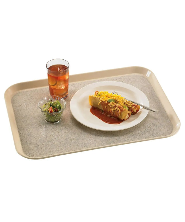 Khay Phục Vụ Chữ Nhật Versa Camtray Cambro 1520VC380 38.1 x 50.8 cm, Fiberglass, Màu Ivory/Sahara