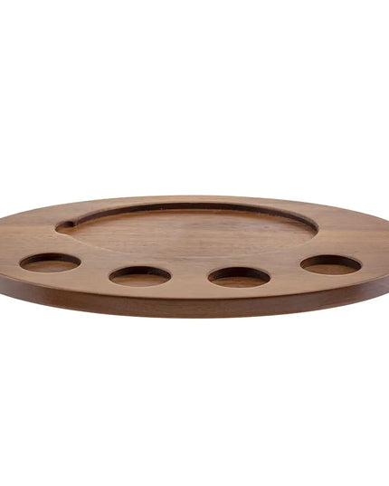 Khay Phục Vụ Fajita Bầu Dục Tablecraft 10710 43 x 31 cm, Gỗ Keo