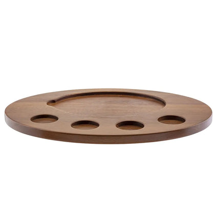 Khay Phục Vụ Fajita Bầu Dục Tablecraft 10710 43 x 31 cm, Gỗ Keo