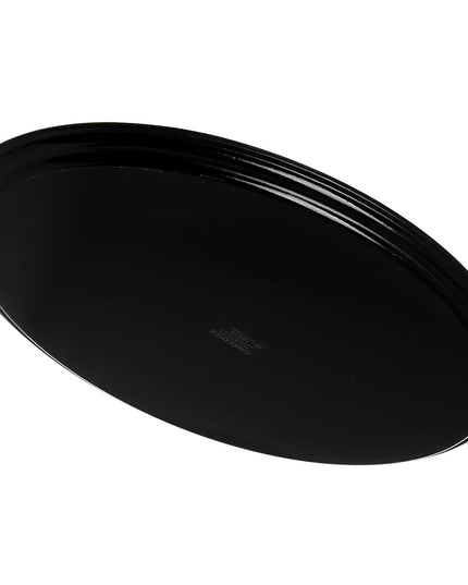 Khay Phục Vụ Hình Oval Carlisle Griptite™ 2 3100GR2004 78.7 x 61 cm - Sợi Thủy Tinh, Màu Đen