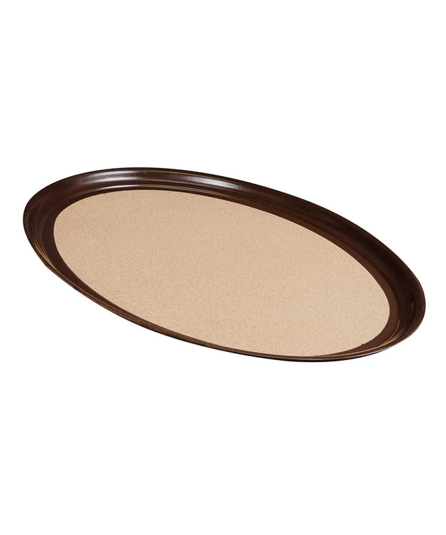 Khay Phục Vụ Hình Oval Lót Bần Vollrath 86334 58x71 cm, Laminate, Nâu