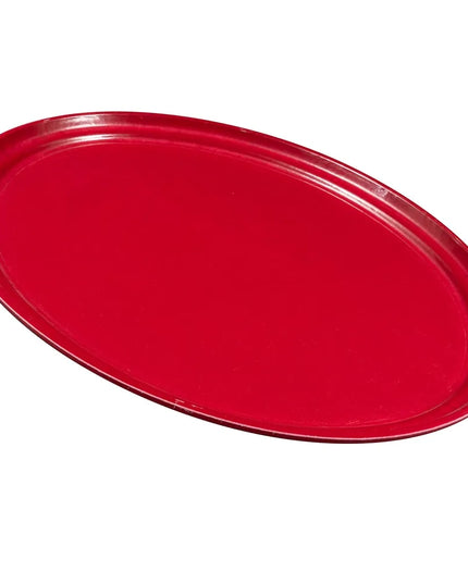 Khay Phục Vụ Oval Cambro 2500521 Fiberglass 48.9x61 cm Màu Đỏ Cambro