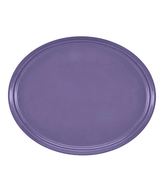 Khay Phục Vụ Oval Cambro 2500551 Fiberglass 48.9 x 61 cm - Tím Grape