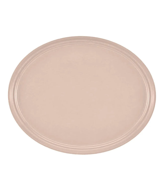 Khay Phục Vụ Oval Cambro 2700106 55.9x68.6 cm Nhựa Sợi Thủy Tinh Màu Đào Nhạt