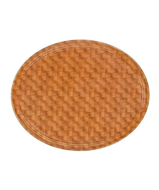 Khay Phục Vụ Oval Cambro 2700302 Camtray® 55.9 x 68.3 cm - Fiberglass, Vân Đan Sáng