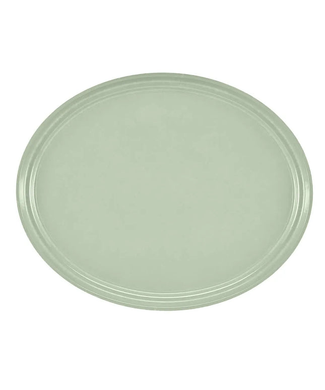 Khay Phục Vụ Oval Cambro 2700429 55.9x68.6 cm Nhựa Sợi Thủy Tinh Màu Xanh Key Lime