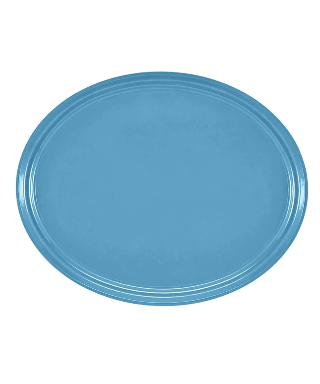 Khay Phục Vụ Oval Cambro 2700518 55.9x68.6 cm Nhựa Sợi Thủy Tinh Màu Robin Egg Blue