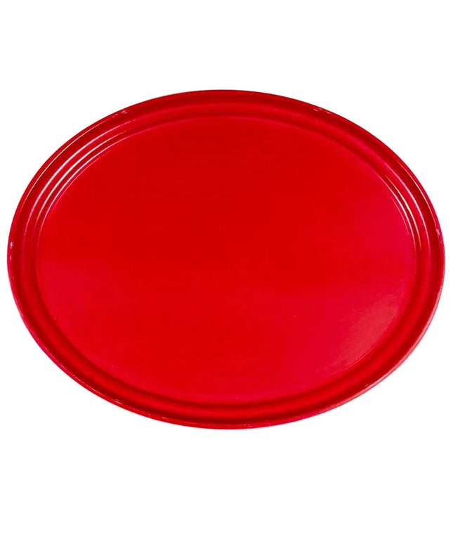Khay Phục Vụ Oval Cambro 2700521 55.9x68.6 cm Nhựa Sợi Thủy Tinh Màu Đỏ Cambro