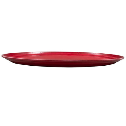 Khay Phục Vụ Oval Cambro 2700521 55.9x68.6 cm Nhựa Sợi Thủy Tinh Màu Đỏ Cambro