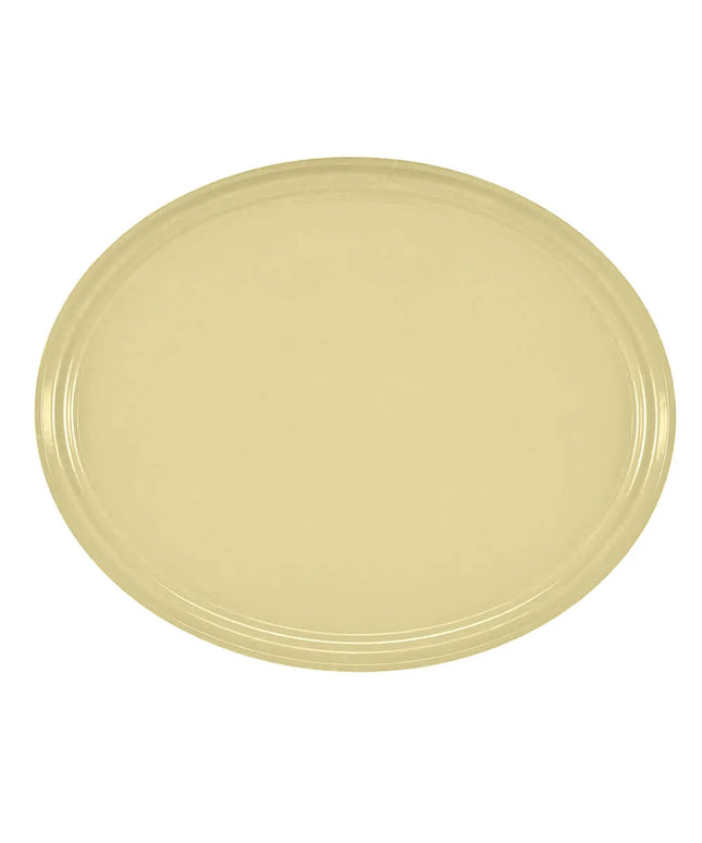 Khay Phục Vụ Oval Cambro 2700536 55.9x68.6 cm - Fiberglass, Vàng Lemon Chiffon