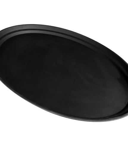 Khay Phục Vụ Oval Cambro 2700CT110 Camtread 55.9x68.6 cm Fiberglass Bề Mặt Mờ Đen