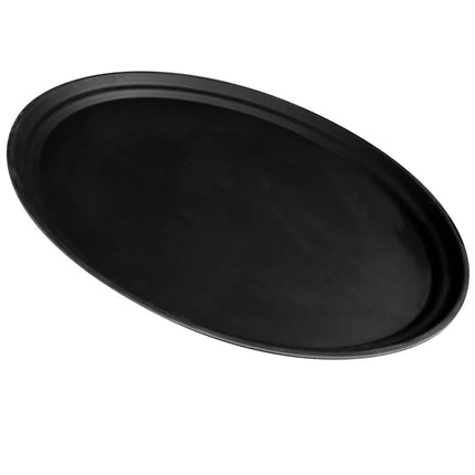 Khay Phục Vụ Oval Camtread Cambro 2500CT110 - 48.9x58.7 cm, Fiberglass, Màu Black Satin