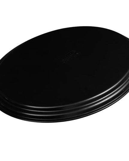 Khay Phục Vụ Oval Camtread Cambro 2500CT110 - 48.9x58.7 cm, Fiberglass, Màu Black Satin