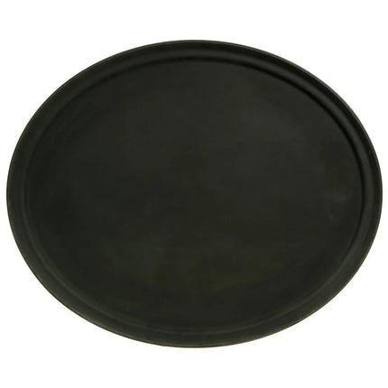 Khay Phục Vụ Oval Carlisle 2700GR2004 68.7 x 56.7 cm - Fiberglass, Màu Đen