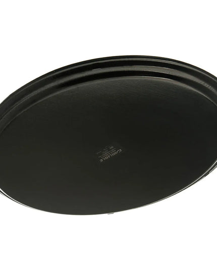 Khay Phục Vụ Oval Carlisle 2700GR2004 68.7 x 56.7 cm - Fiberglass, Màu Đen