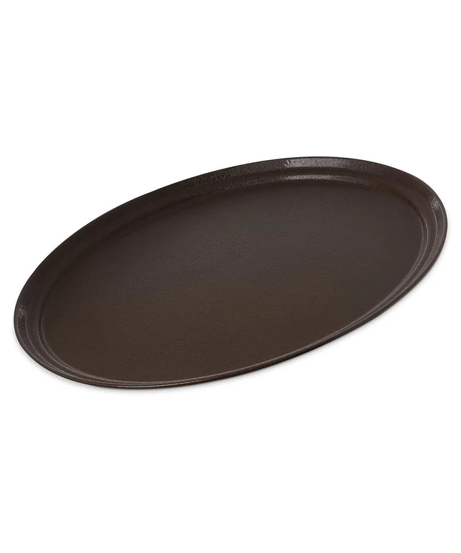 Khay Phục Vụ Oval Carlisle Griptite™ 2 2500GR2076 61 x 48.3 cm - Fiberglass, Màu Nâu
