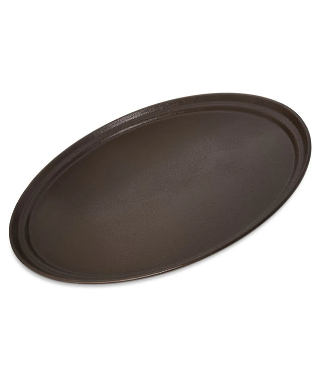 Khay Phục Vụ Oval Carlisle Griptite™ 2 2700GR2076 68.6 x 55.9 cm - Fiberglass, Màu Nâu
