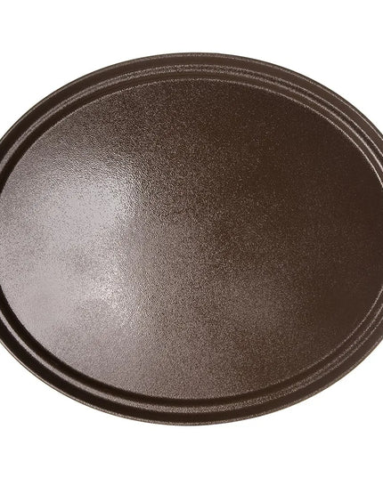 Khay Phục Vụ Oval Carlisle Griptite™ 2 2700GR2076 68.6 x 55.9 cm - Fiberglass, Màu Nâu