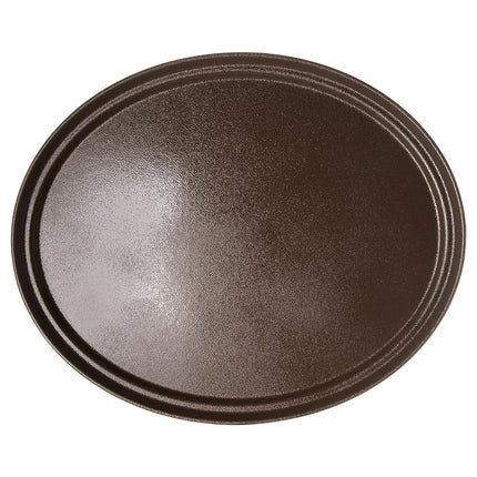 Khay Phục Vụ Oval Carlisle Griptite™ 2 2700GR2076 68.6 x 55.9 cm - Fiberglass, Màu Nâu