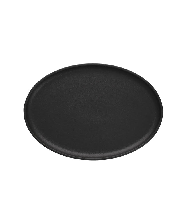 Khay Phục Vụ Oval Fortessa 3100.BLK.01 36.2 x 25.4 cm, Sứ, Đen