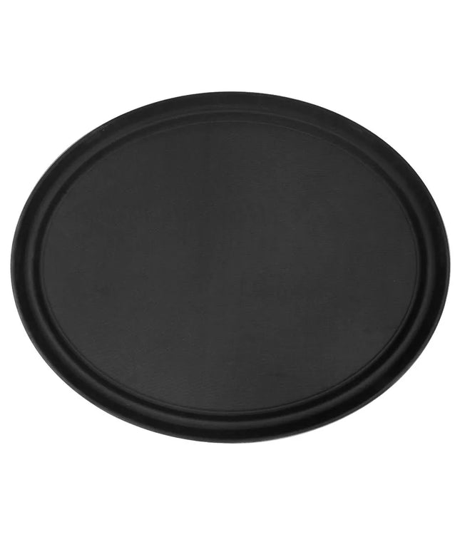 Khay Phục Vụ Oval GET NS-2500-BK - 63.5x50.8 cm, Melamine, Màu Đen