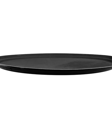 Khay Phục Vụ Oval GET NS-2500-BK - 63.5x50.8 cm, Melamine, Màu Đen