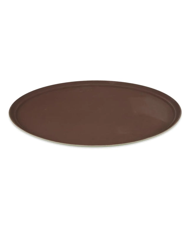 Khay Phục Vụ Oval GET NS-3100-BR 78.7 x 63.5 cm - Melamine, Màu Nâu