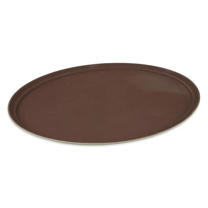 Khay Phục Vụ Oval GET NS-3100-BR 78.7 x 63.5 cm - Melamine, Màu Nâu
