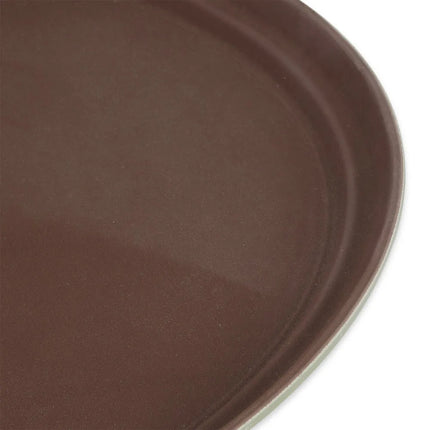 Khay Phục Vụ Oval GET NS-3100-BR 78.7 x 63.5 cm - Melamine, Màu Nâu