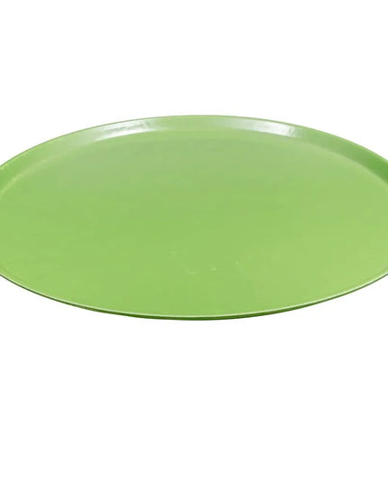 Khay Phục Vụ Tròn Cambro 1550113 40.6 cm - Thành Thấp, Sợi Thủy Tinh, Màu Limeade