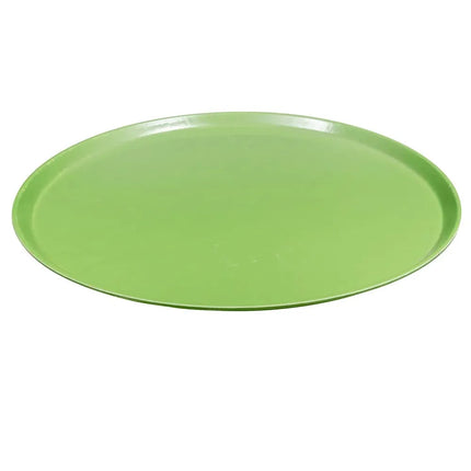 Khay Phục Vụ Tròn Cambro 1550113 40.6 cm - Thành Thấp, Sợi Thủy Tinh, Màu Limeade