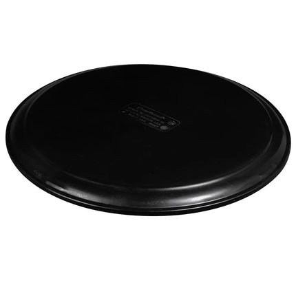 Khay Phục Vụ Tròn Cambro 1550CT110 Camtread 40.6 cm Thành Thấp Fiberglass Bề Mặt Mờ Đen