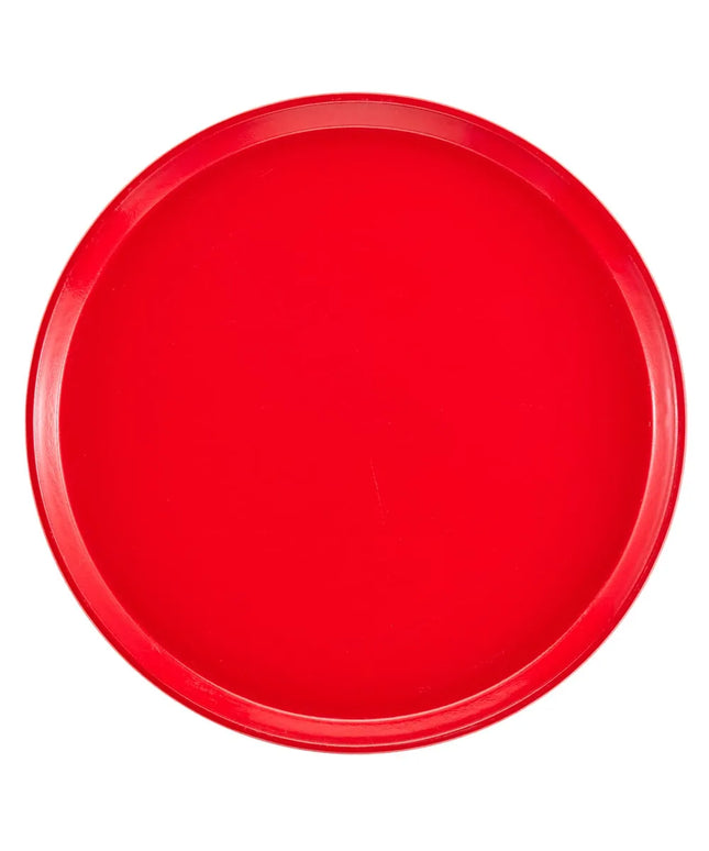Khay Phục Vụ Tròn Cambro 1600521 Camtray 40.6 cm, Fiberglass, Đỏ Cambro