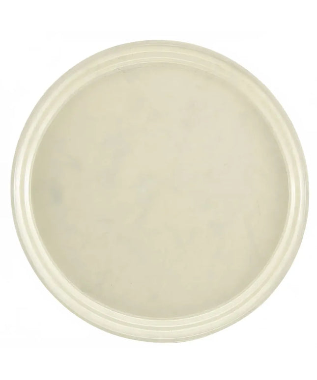 Khay Phục Vụ Tròn Cambro 1600531 Camtray 40.6 cm, Fiberglass, Galaxy Antique Parchment Bạc