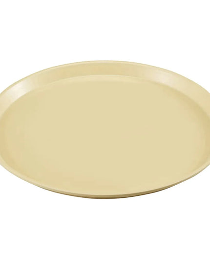 Khay Phục Vụ Tròn Cambro 1600537 Camtray 40.6 cm, Fiberglass, Vàng Cameo