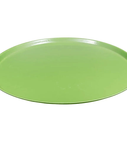 Khay Phục Vụ Tròn Cambro 1950113 Camtray 49.5 cm - Thành Thấp, Fiberglass, Màu Limeade