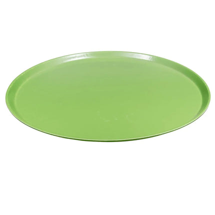 Khay Phục Vụ Tròn Cambro 1950113 Camtray 49.5 cm - Thành Thấp, Fiberglass, Màu Limeade