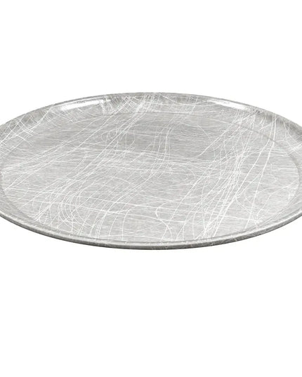 Khay Phục Vụ Tròn Cambro 1950215 Fiberglass Thấp 49.5 cm - Màu Xám Abstract