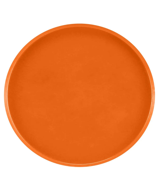 Khay Phục Vụ Tròn Cambro 1950220 Fiberglass Thấp 49.5 cm - Màu Cam Citrus